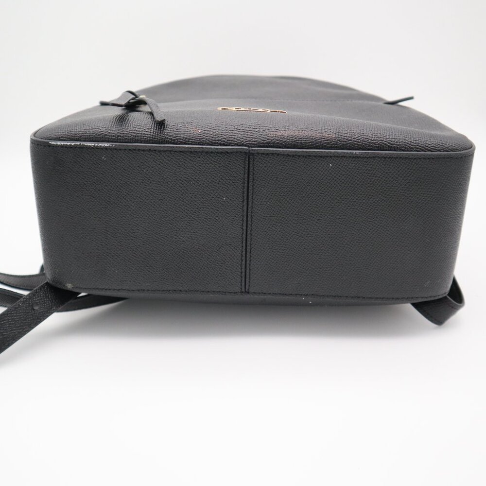 Authentic Black Coach Mini Backpack Adjustable St… - image 5